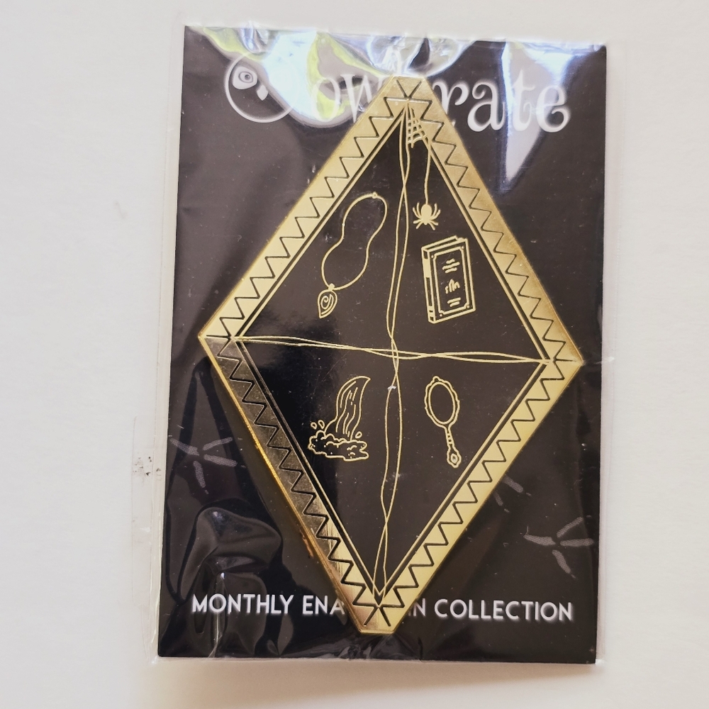 NWT Owlcrate Ruthless Rivals Pin
